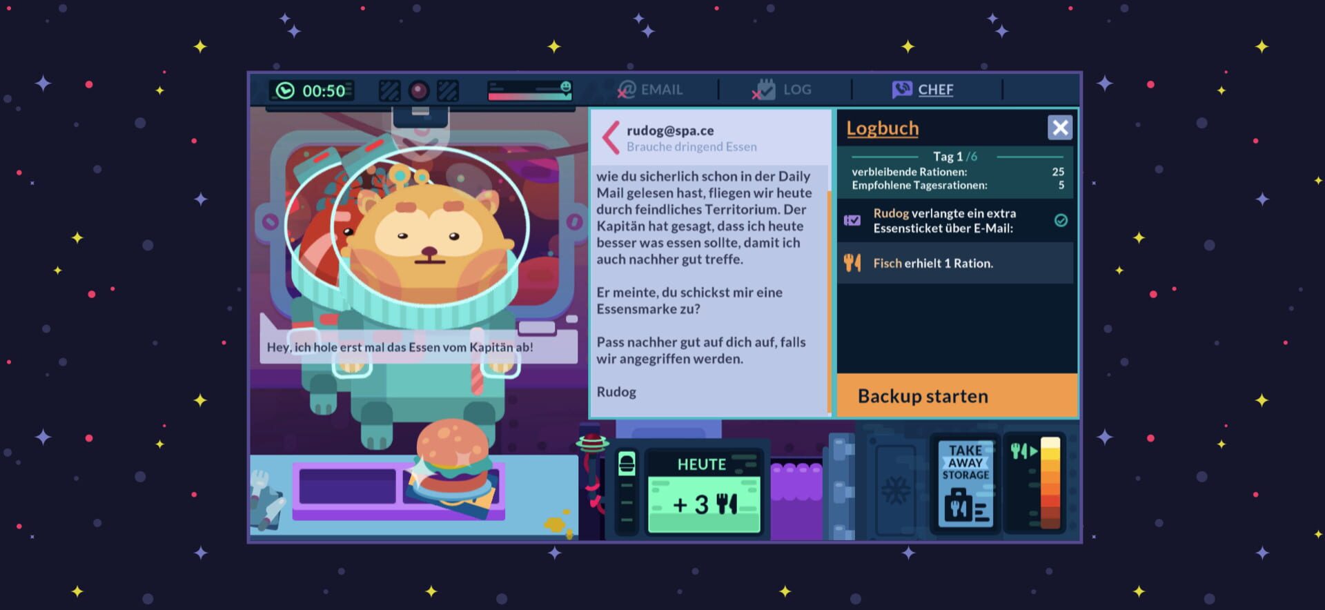 Spaceburgers: Journey to Green Haven screenshot 1