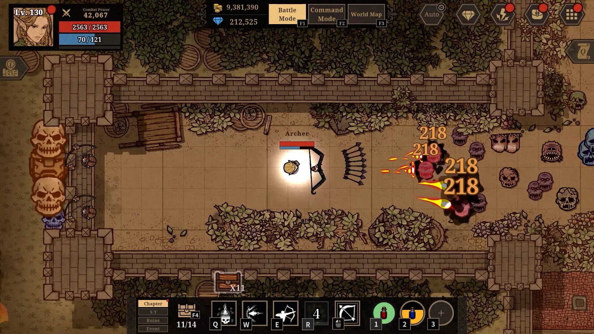 Panoptyca: Idle RPG Manager screenshot 1