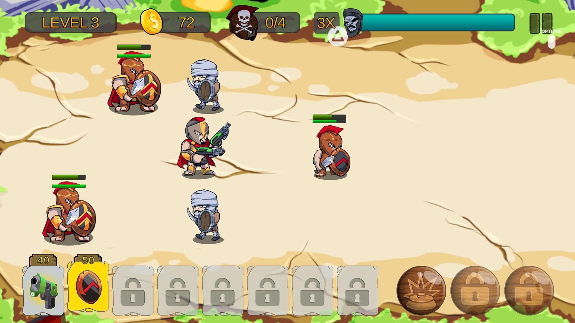 Spartan Frontline screenshot 1