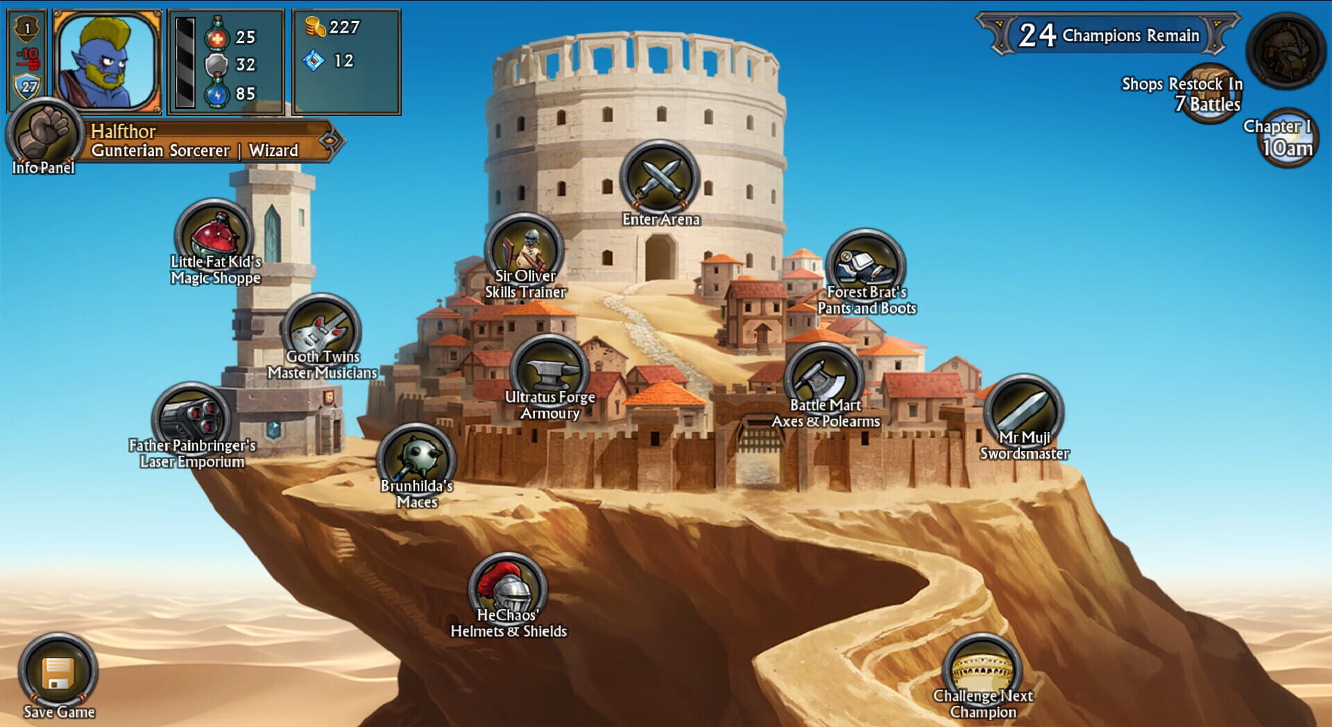Swords and Sandals III Redux screenshot 1