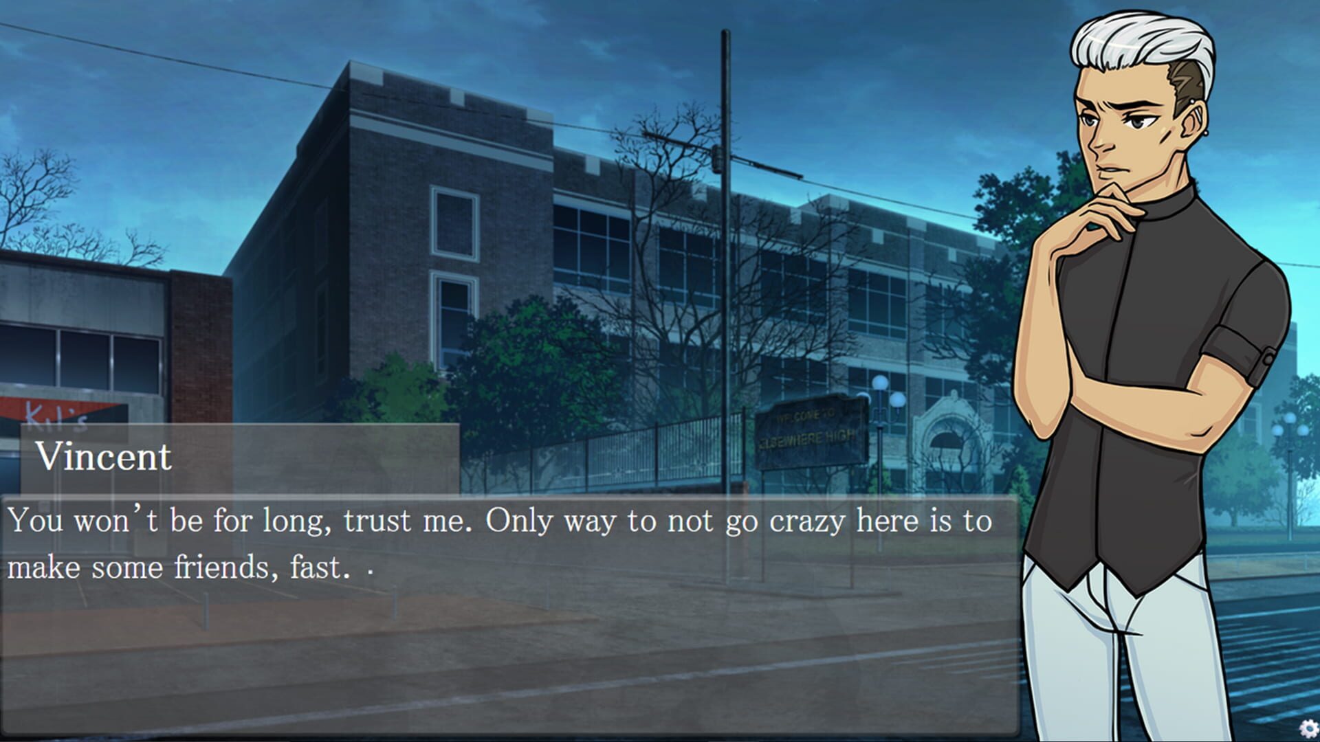 Elsewhere High: Chapter 1 - A Visual Novel screenshot 1