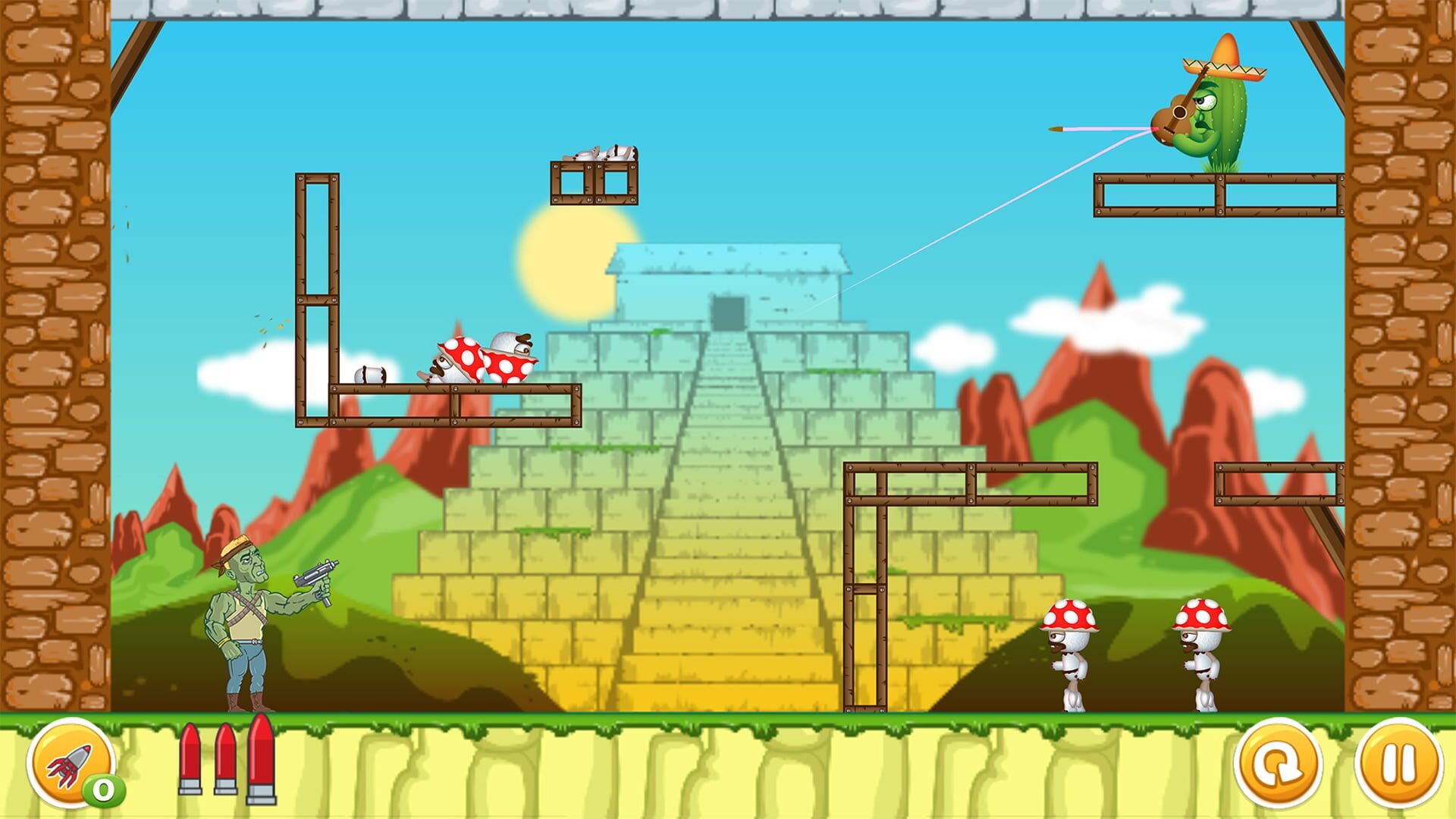 Undead vs. Plants screenshot 1