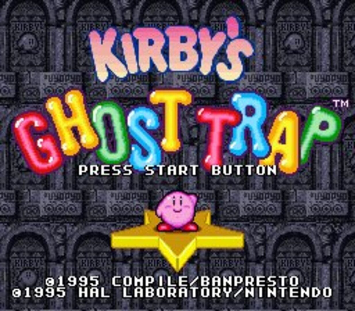 Kirby's Avalanche screenshot 1