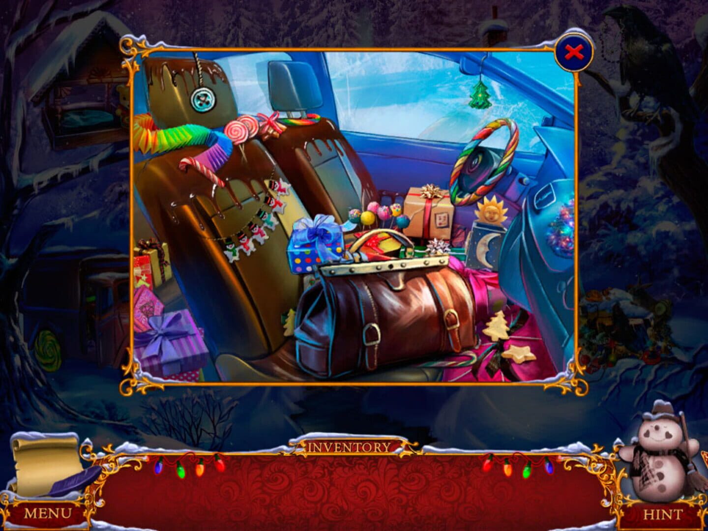 Christmas Adventure: Candy Storm screenshot 1