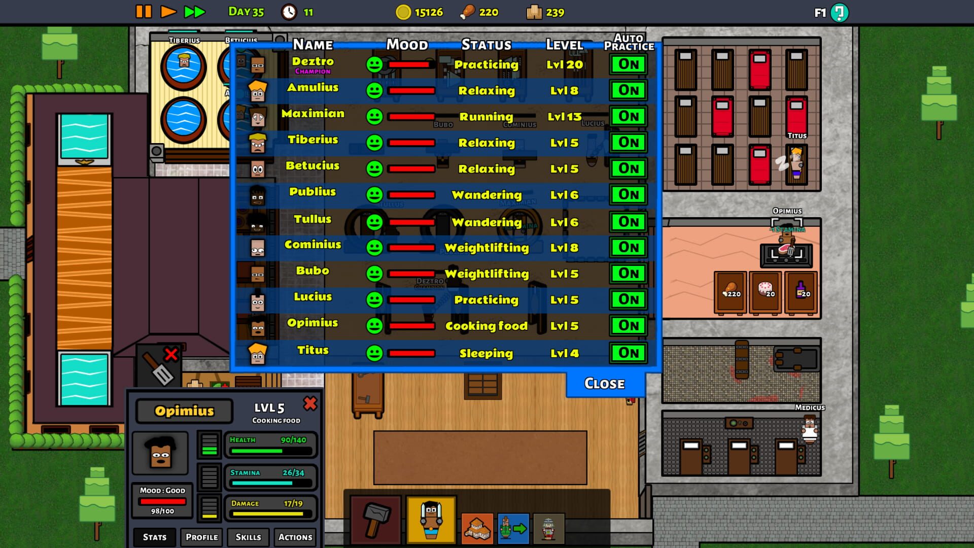 Gladiator School screenshot 1