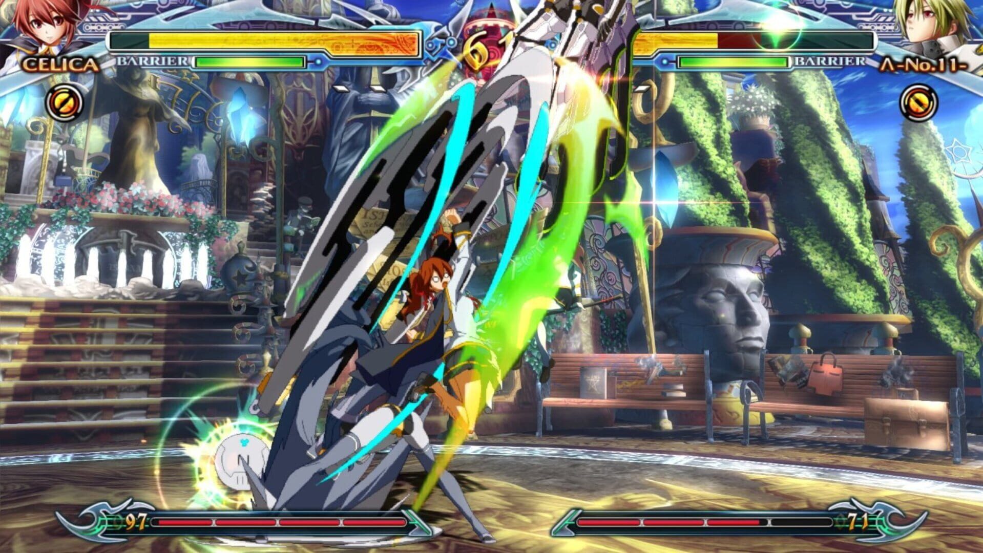 BlazBlue: Chrono Phantasma Extend screenshot 1
