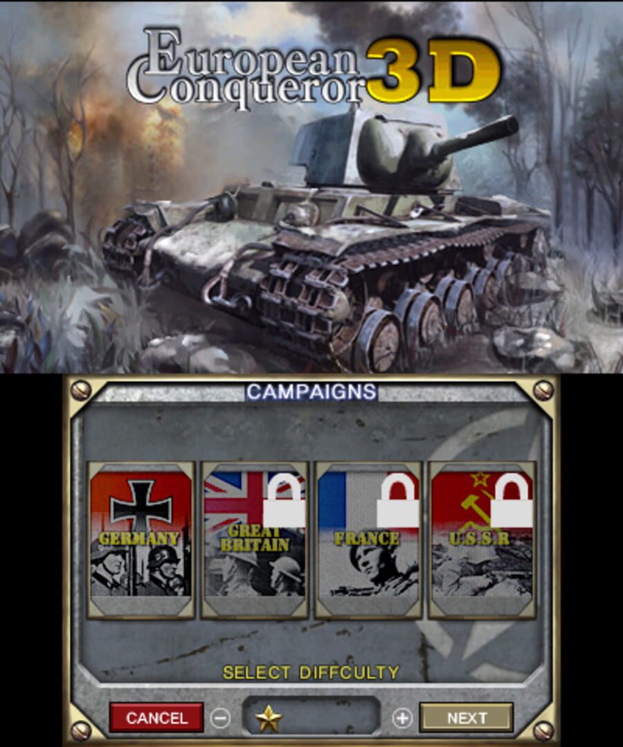 European Conqueror 3D screenshot 1