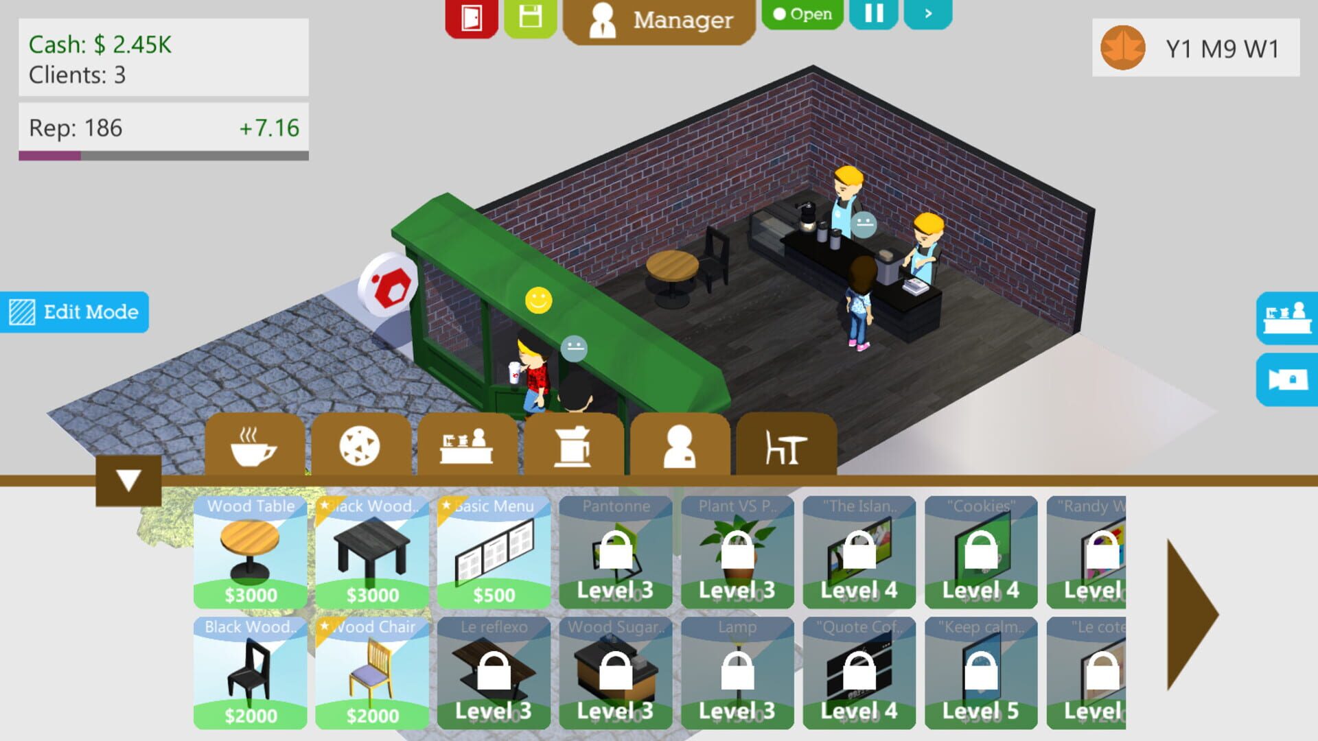 Coffee Shop Tycoon screenshot 1