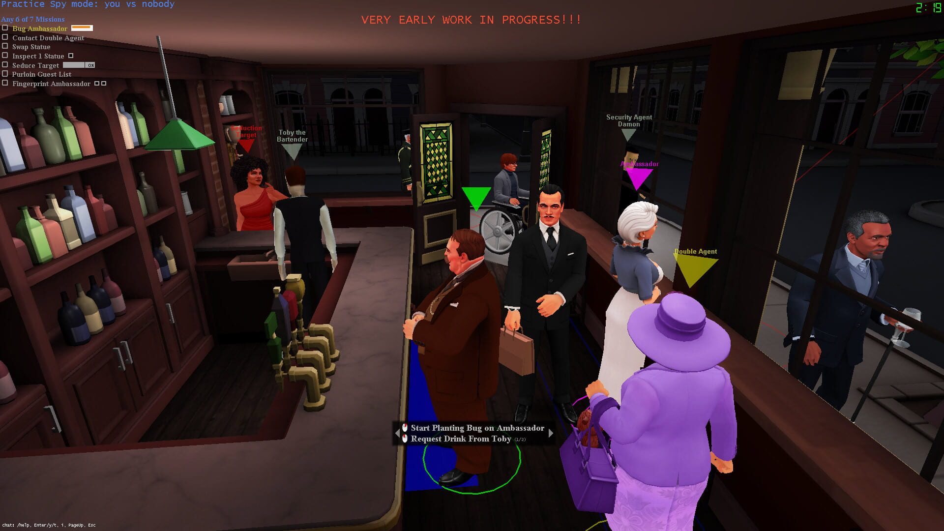 SpyParty screenshot 1