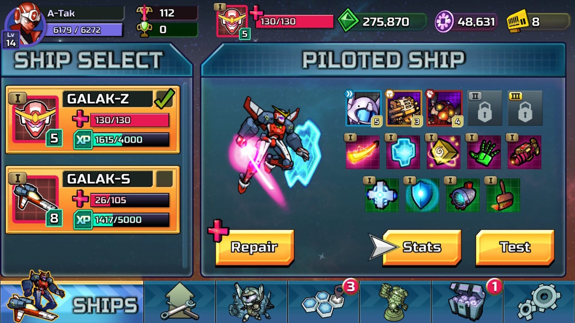 Galak-Z: Variant S screenshot 1