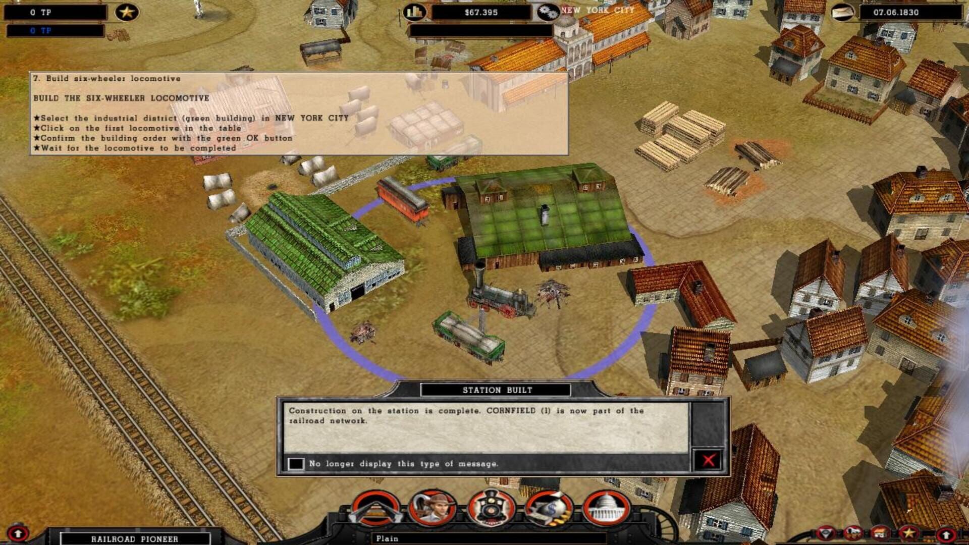 Railroad Pioneer screenshot 1