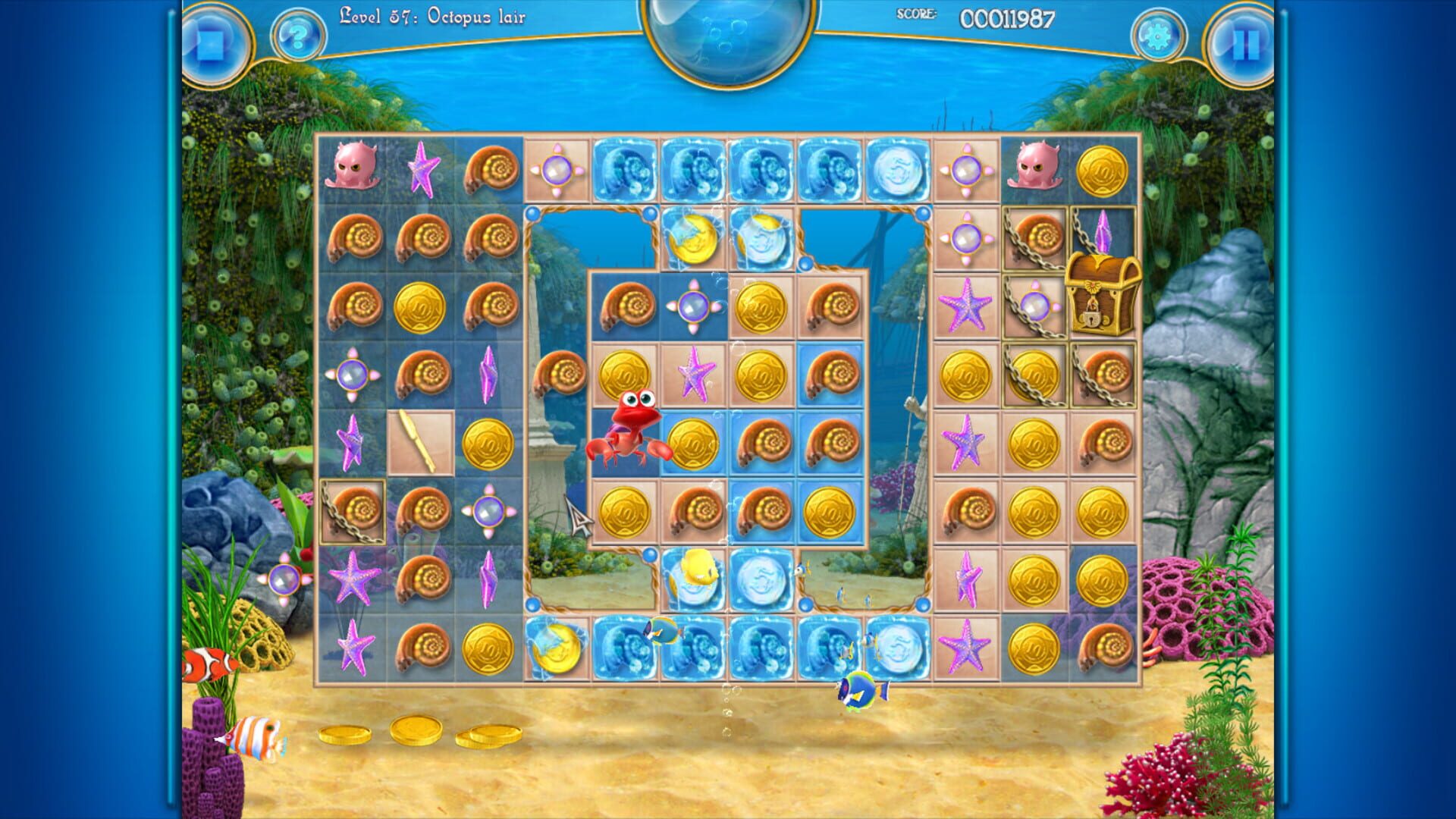 Mermaid Adventures: The Frozen Time screenshot 1
