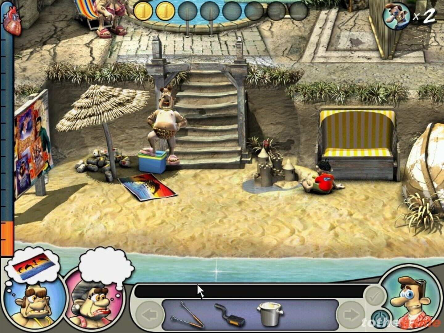 Neighbours from Hell 2: On Vacation screenshot 1