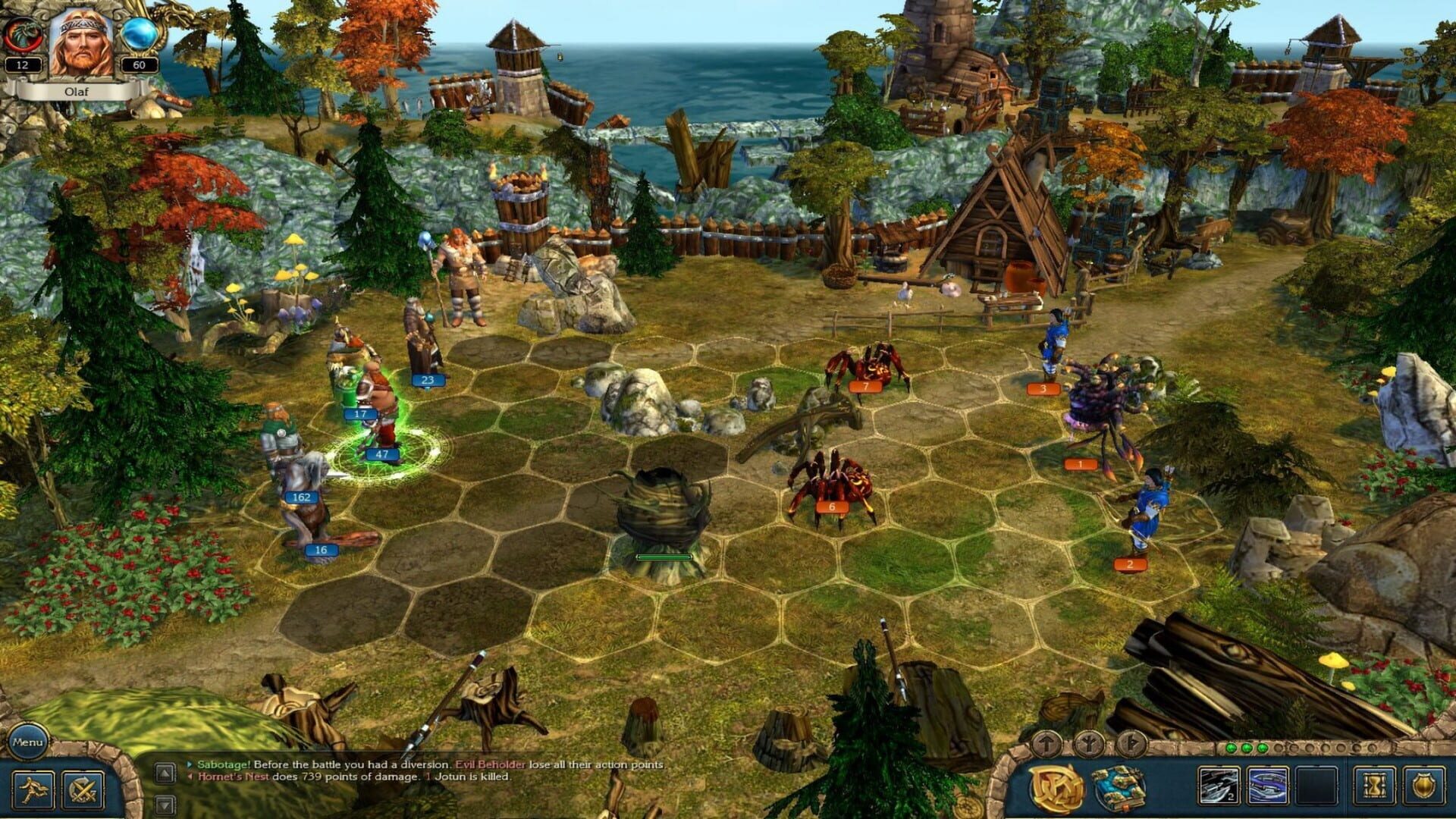 King's Bounty: Warriors of the North screenshot 1
