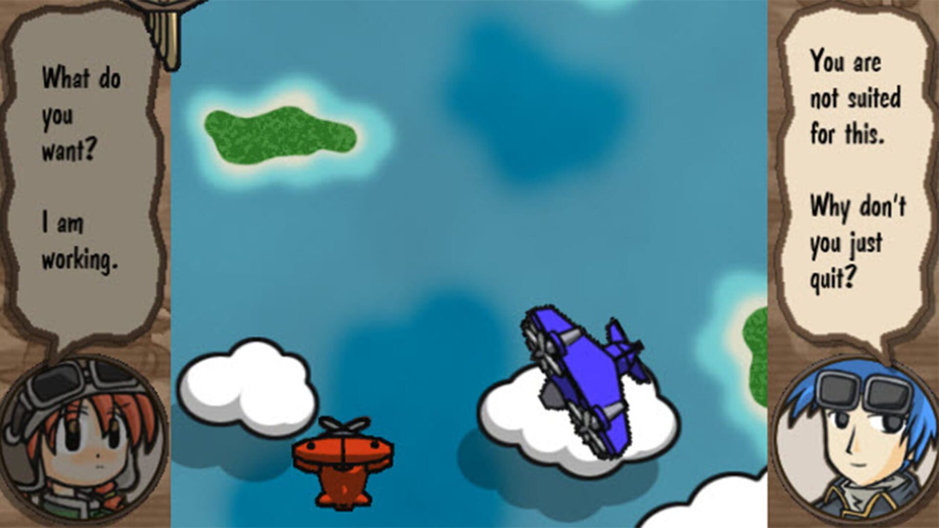 Flying Red Barrel: The Diary of a Little Aviator screenshot 1