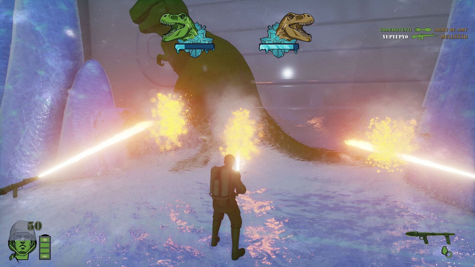 The Mean Greens: Plastic Warfare screenshot 1