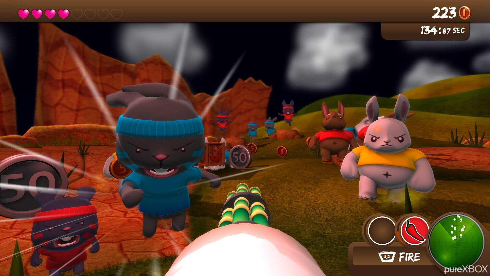 Blast 'Em Bunnies screenshot 1