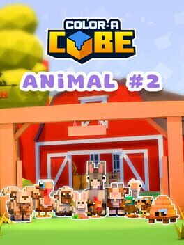 Color-A-Cube: Farm Animal Pack #2