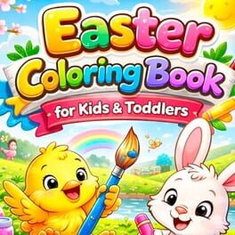 Easter Coloring Book for Kids & Toddlers