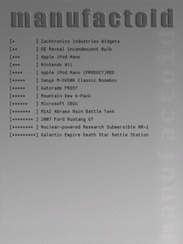 Manufactoid