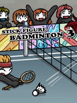 Stick Figure Badminton 3