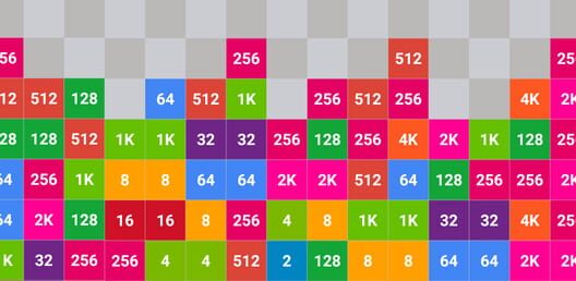 Columns 2048: Match 3 Numbers