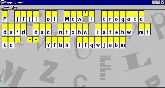 Cryptograms