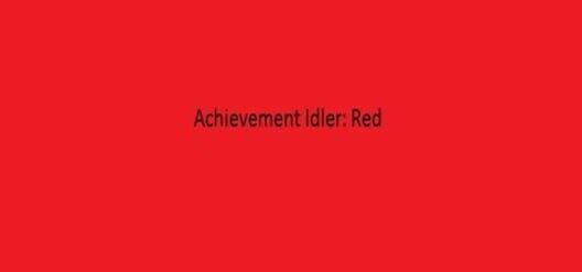 Achievement Idler: Red