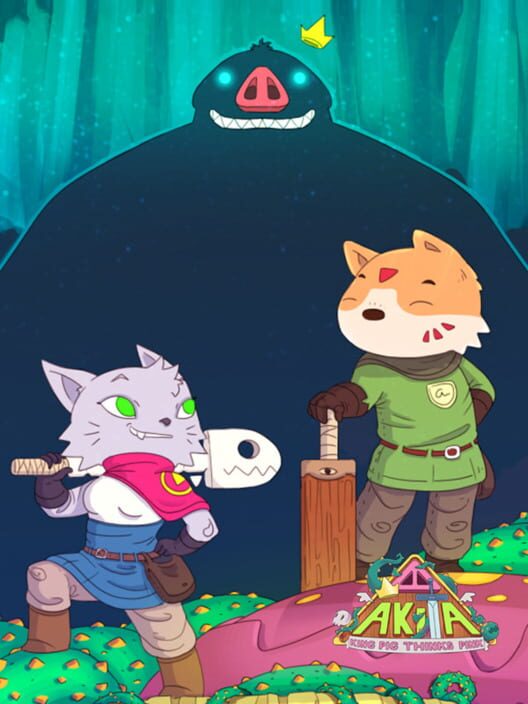 Akita: King Pig Thinks Pink
