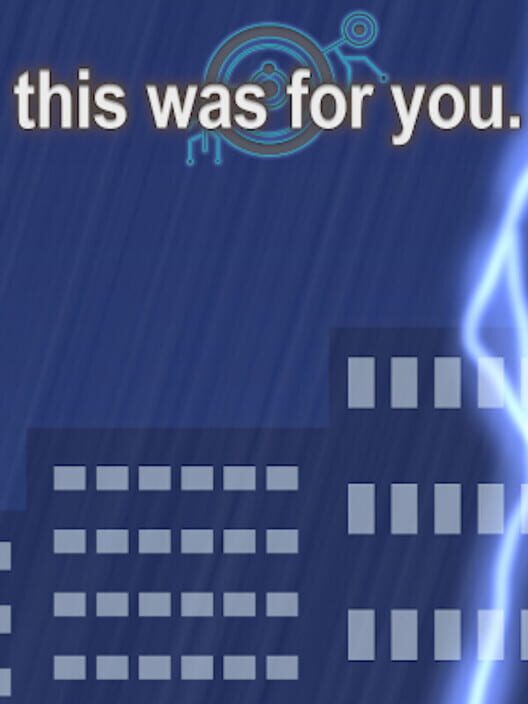 This was for you