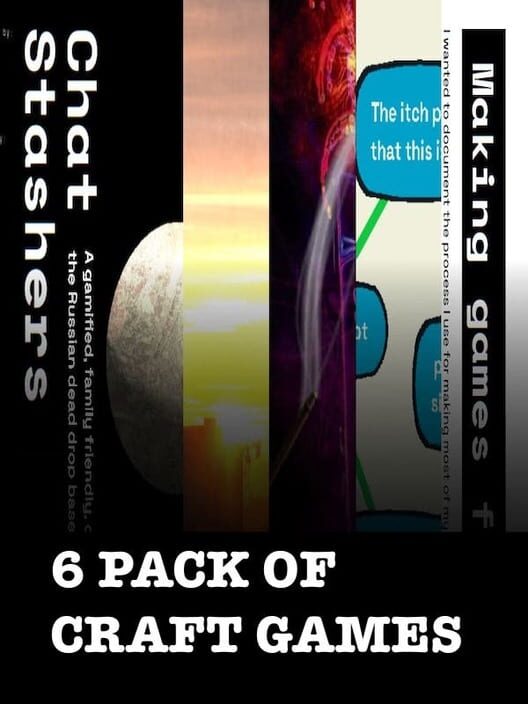 6 Pack of Craft Games