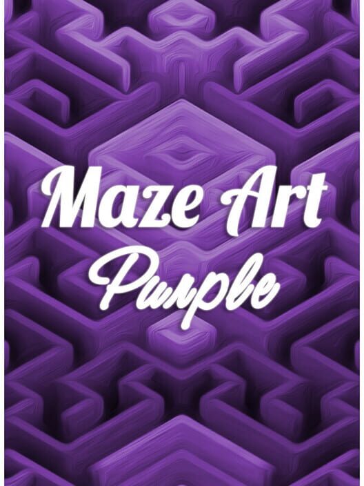 Maze Art: Purple