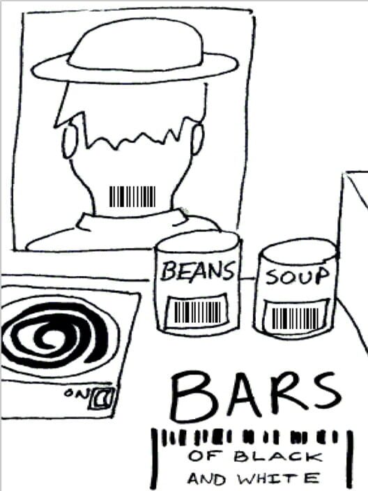 Bars of Black and White