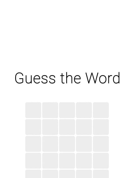 Guess the Word