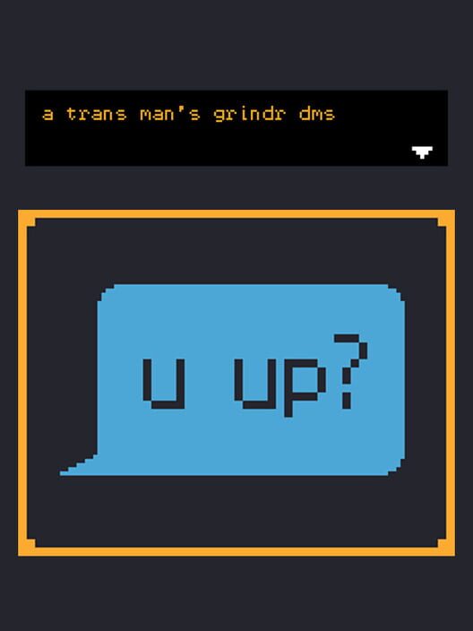 A Trans Man's Grindr DMs