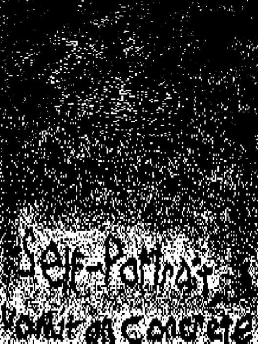 Self-Portrait, Vomit on Concrete