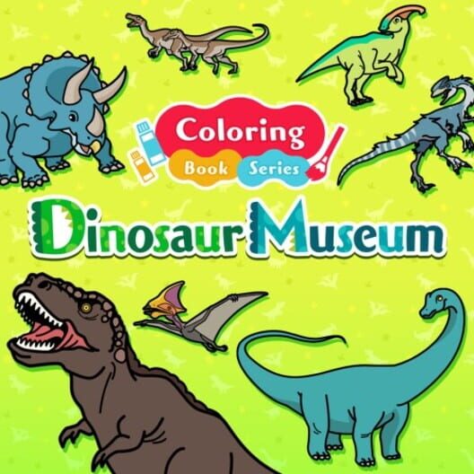 Coloring Book Series: Dinosaur Museum