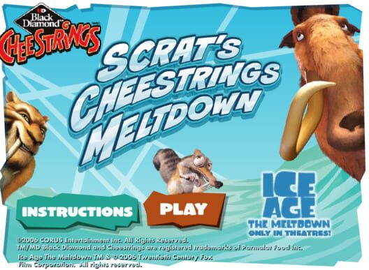 Scrat's Cheestrings Meltdown