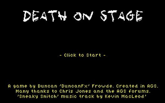 Death on Stage