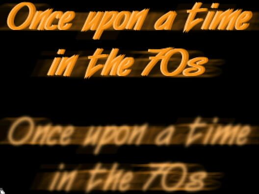 Once Upon a Time in the 70s