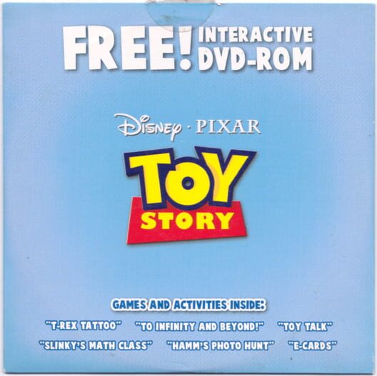 Toy Story: Free! Interactive DVD-ROM