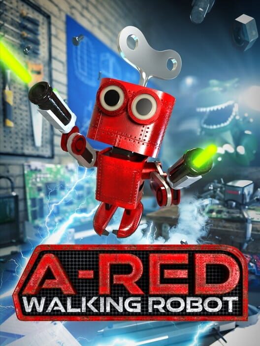A-Red Walking Robot