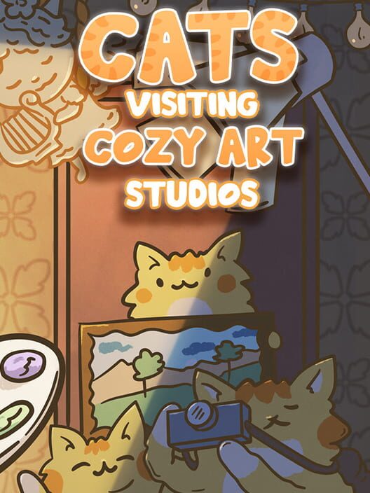 Cats Visiting Cozy Art Studios