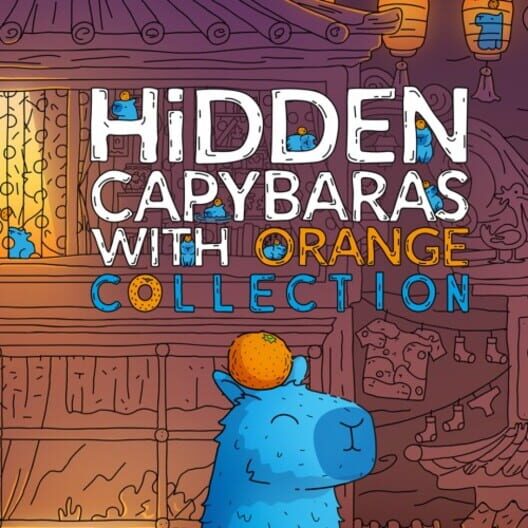 Hidden Capybaras with Orange: Collection