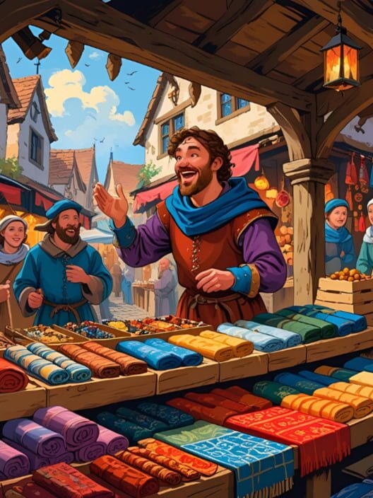 Medieval Shopman