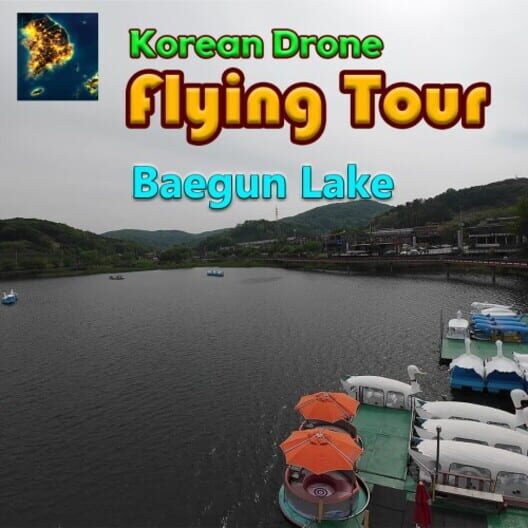 Korean Drone Flying Tour Baegun Lake