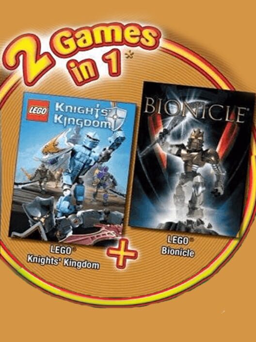 2 Games In 1: LEGO Knights' Kingdom + LEGO Bionicle