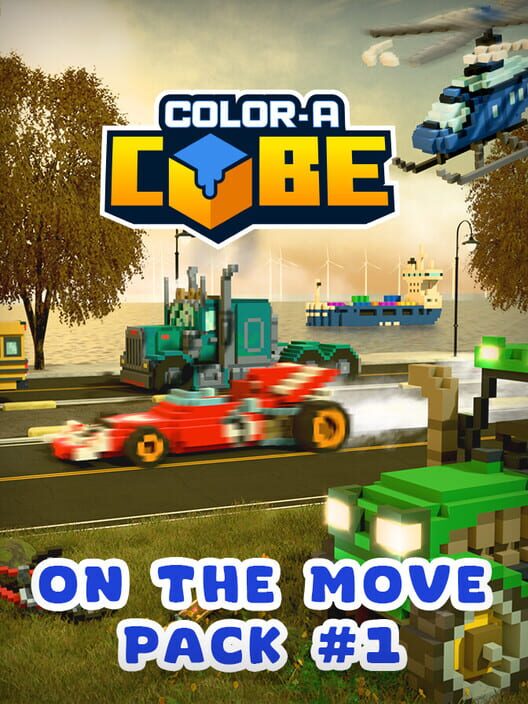 Color-A-Cube: On The Move Pack #1