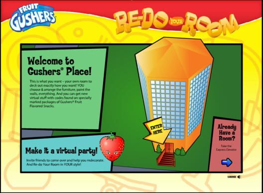 Gushers Re-Do Your Room