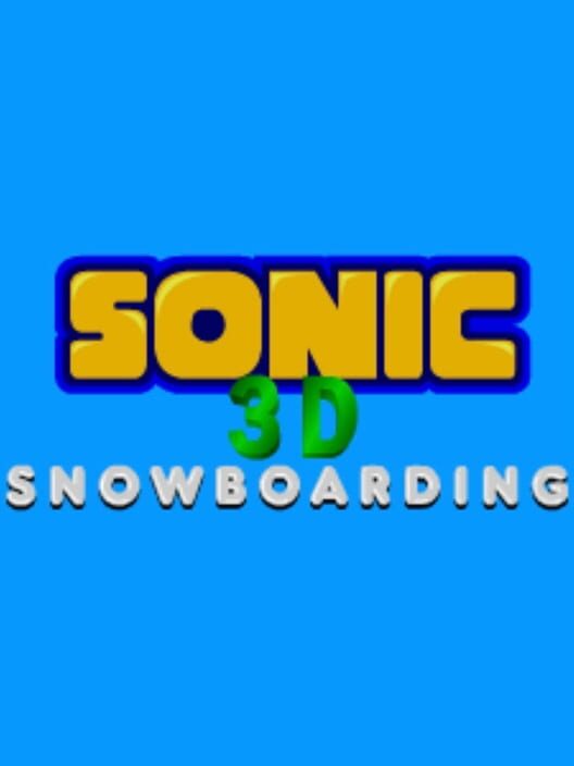 Sonic 3D Snowboarding